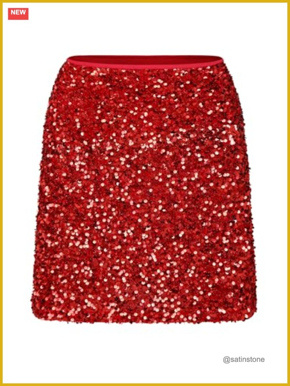 Women's High Waisted Sequin A-Line Skirt Sparkly Mini for Party Night Out